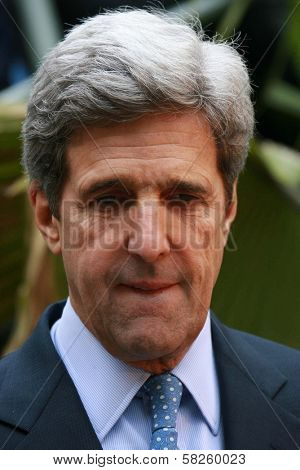 John Kerry at an instore event to promote the new book 