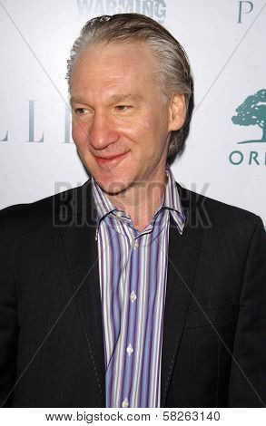 Bill Mahar at the Elle Magazine 