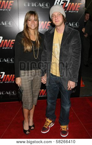 Randy Spelling and friend at the Los Angeles Premiere of 