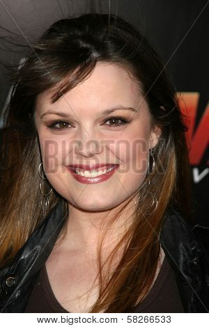 Kimberly J. Brown at the Los Angeles Premiere of 