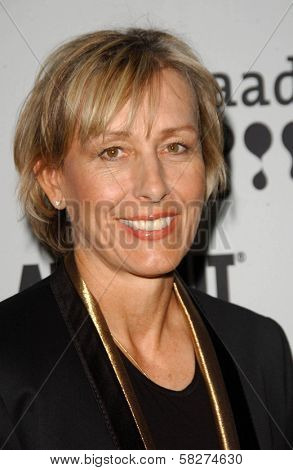 Martina Navratilova at the 18th Annual GLAAD Media Awards. Kodak Theatre, Hollywood, CA. 04-14-07