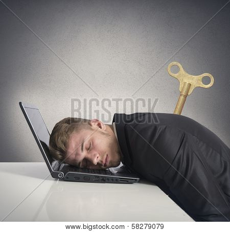 Discharge Businessman