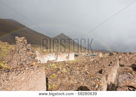 Abandoned village San Antonio de Lipez, Bolivia