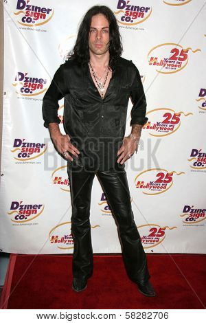 Richie Kotzen at the charity poker tournament hosted by Jay Davis to benefit The Clear View Treatment Center. Hollywood Roosevelt Hotel, Hollywood, CA. 07-16-07