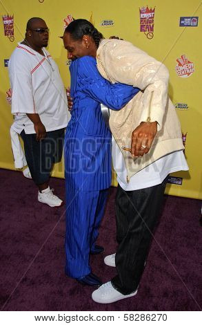 Flavor Flav and Snoop Dogg at the 