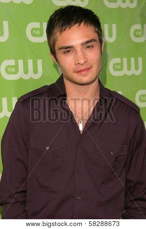 Ed Westwick at the CW Summer 2007 TCA Press Tour. Pacific Design Center, Los Angeles, CA. 07-20-07