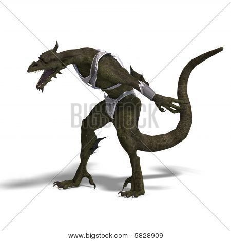 Fantasy Dragon Warrior