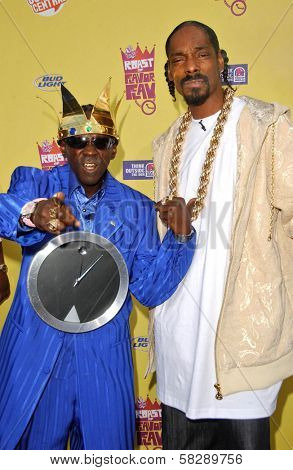 Flavor Flav and Snoop Dogg at the 