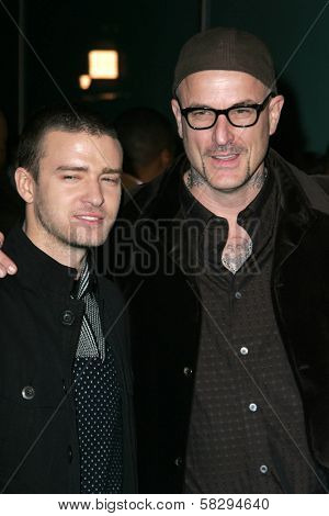 Nick Cassavetes and Justin Timberlake at the World Premiere of 