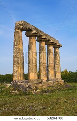 Tavole Palatine. Metaponto. Basilicata. Italy.