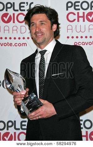 Patrick Dempsey in the press room at The 33rd Annual People's Choice Awards. Shrine Auditorium, Los Angeles, CA. 01-09-07