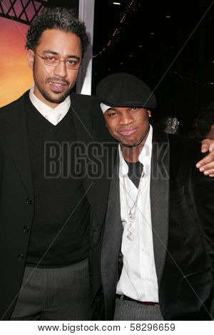 Sylvain White and Ne-Yo at the world premiere of 