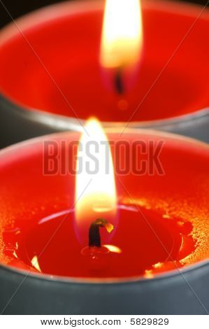 Červená Tealight Svíce