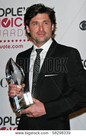 Patrick Dempsey in the press room at The 33rd Annual People's Choice Awards. Shrine Auditorium, Los Angeles, CA. 01-09-07