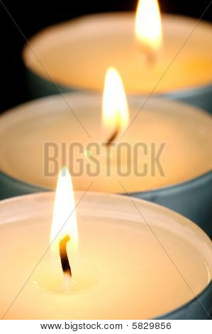 Bílá Tealight Svíce
