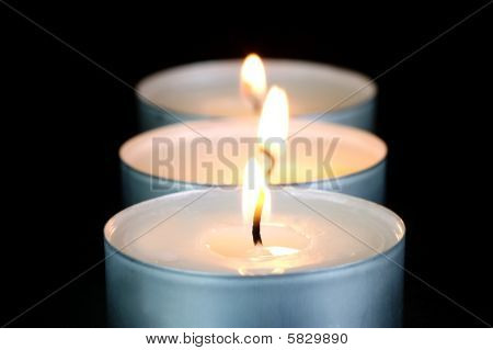 Bílá Tealight Svíce