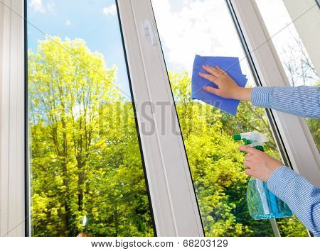 Plastic Vinyl Window