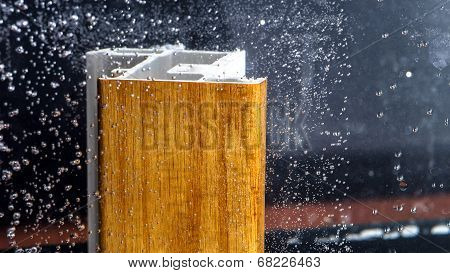Wood Veneer Test By Water
