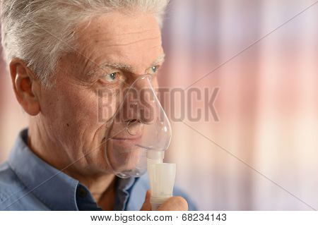 Close-up portrait of an elder man