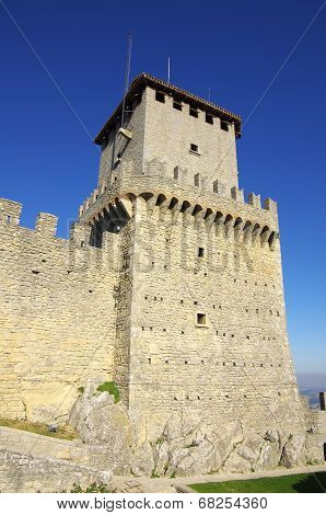 Guaita Castle In San Marino