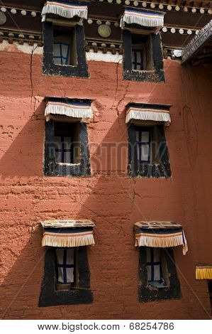 Tibetan Red House