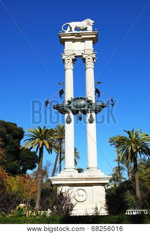 Monument to Cristobal Colon, Seville.