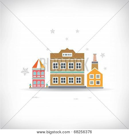 downtown, building background