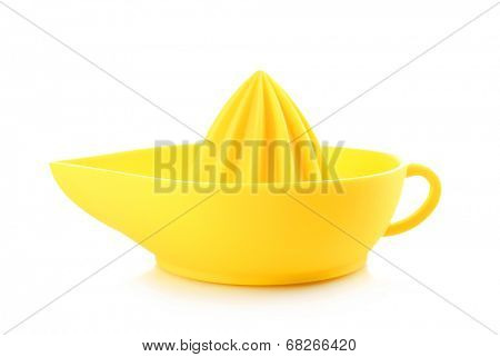 Citrus squeezer isolated on white