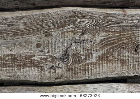 Old Textured Boards Lying Horozontally Background