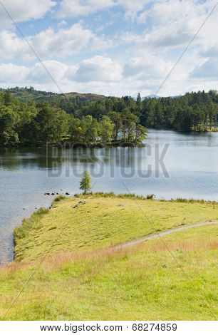 Tarn Hows Lake District National Park England uk one of the top scenic destinations in the North Wes