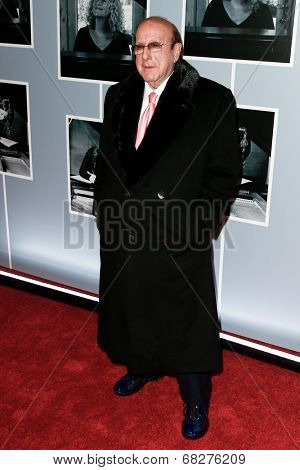 NEW YORK-JAN 12: Clive Davis attends 'Beautiful - The Carole King Musical' Broadway Opening Night at Stephen Sondheim Theatre on January 12, 2014 in New York City.