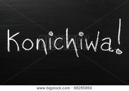 Konichiwa!