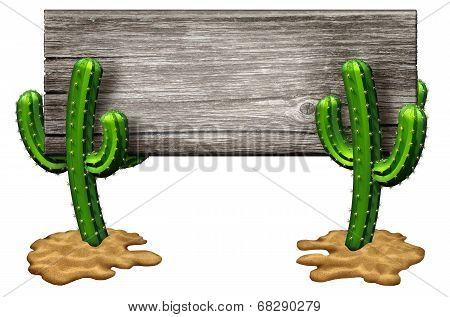 Cactus Sign