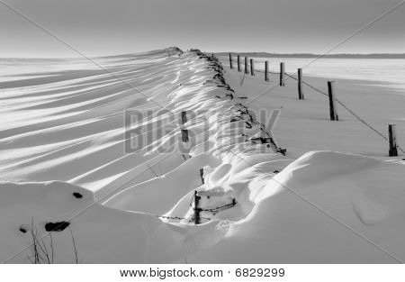 Cumuli di neve