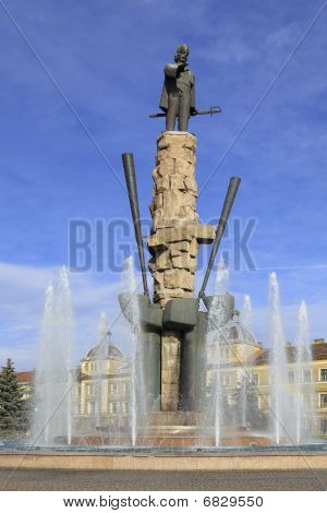 Avram Iancu statua - Cluj-Napoca, romania