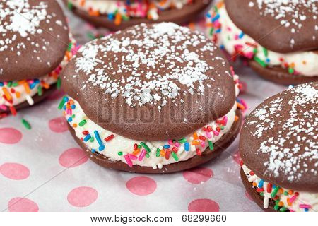 Whoopie Pie Chocolate Cakes