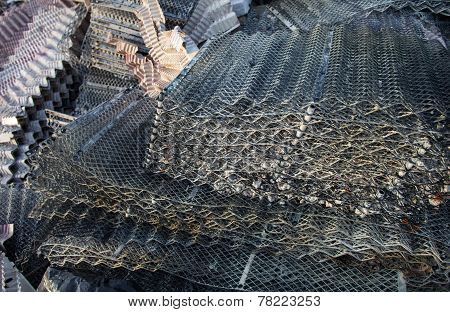Pile Of The Metal Meshes