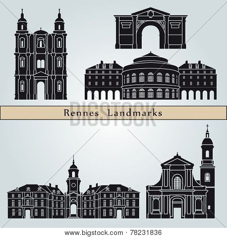 Rennes Landmarks And Monuments