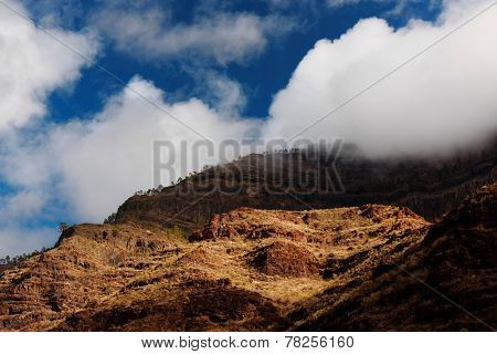 Parque Natural de Pilancones in Gran Canaria, Canary Islands, Spain