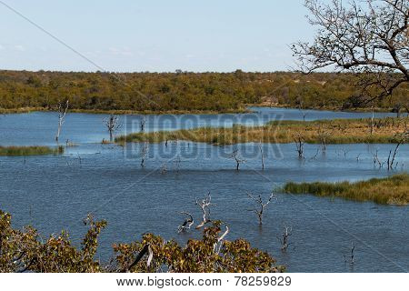 Lake At Kruger Park
