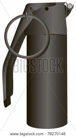 Grenade Cylindrical Shape