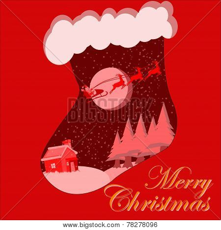 Magical Santa Passing by