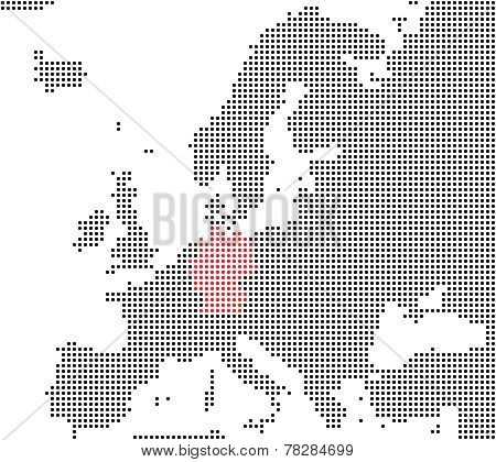 Pixel Map Europe: Germany
