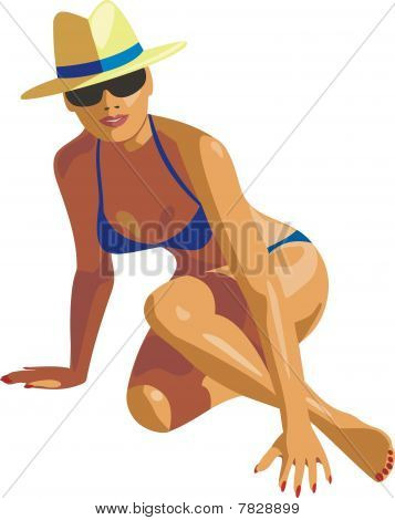 Signora In Bikini