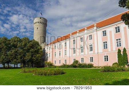 Herman Tower And Parliament Building