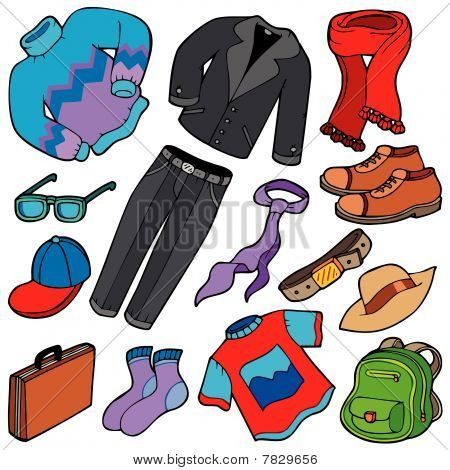 Collezione di abbigliamento uomo
