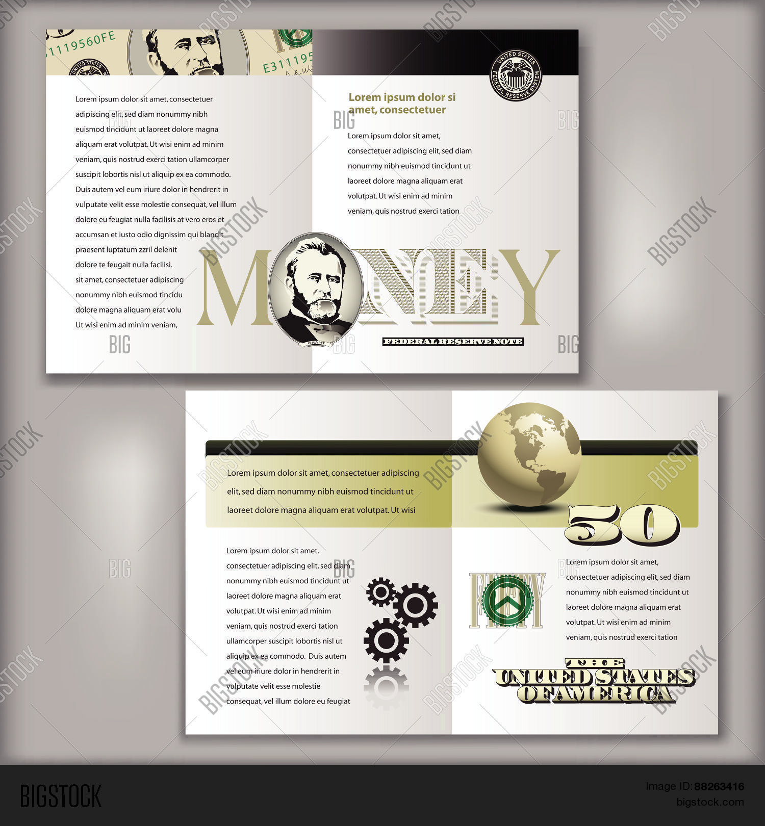 50 Dollar Bill Vector &amp; Photo (Free Trial) | Bigstock