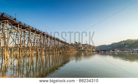 Detail of Wooden bridge