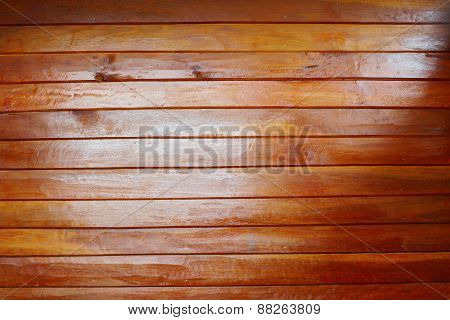 Wall Made Of Wood