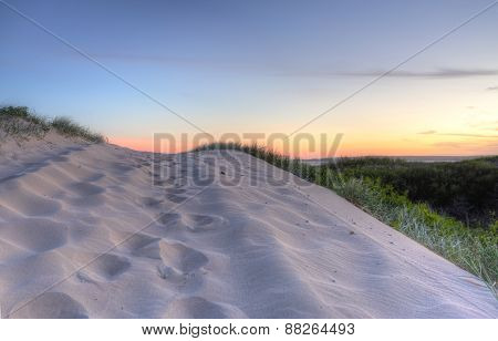 Sunset Sand Dunes